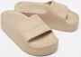 Balenciaga Vintage Pre-owned Rubber sandals Beige Dames - Thumbnail 3