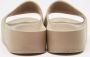 Balenciaga Vintage Pre-owned Rubber sandals Beige Dames - Thumbnail 4