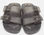 Balenciaga Vintage Pre-owned Rubber sandals Black Dames - Thumbnail 3