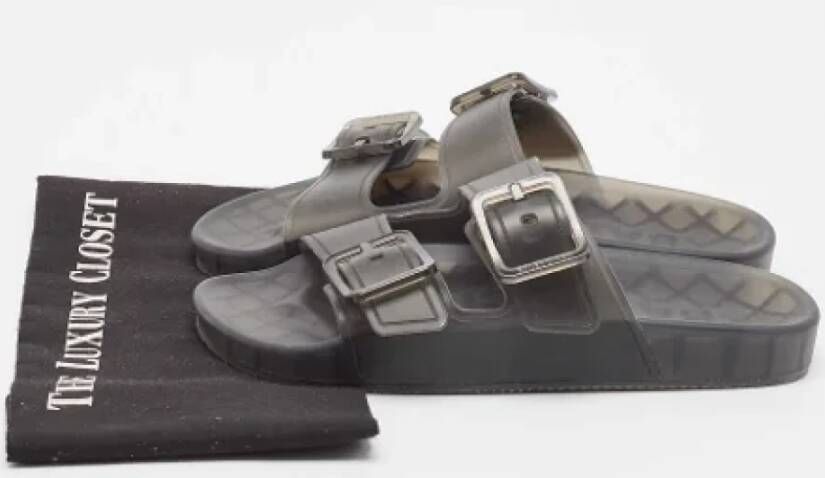 Balenciaga Vintage Pre-owned Rubber sandals Black Dames