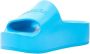 Balenciaga Vintage Pre-owned Rubber sandals Blue Dames - Thumbnail 4