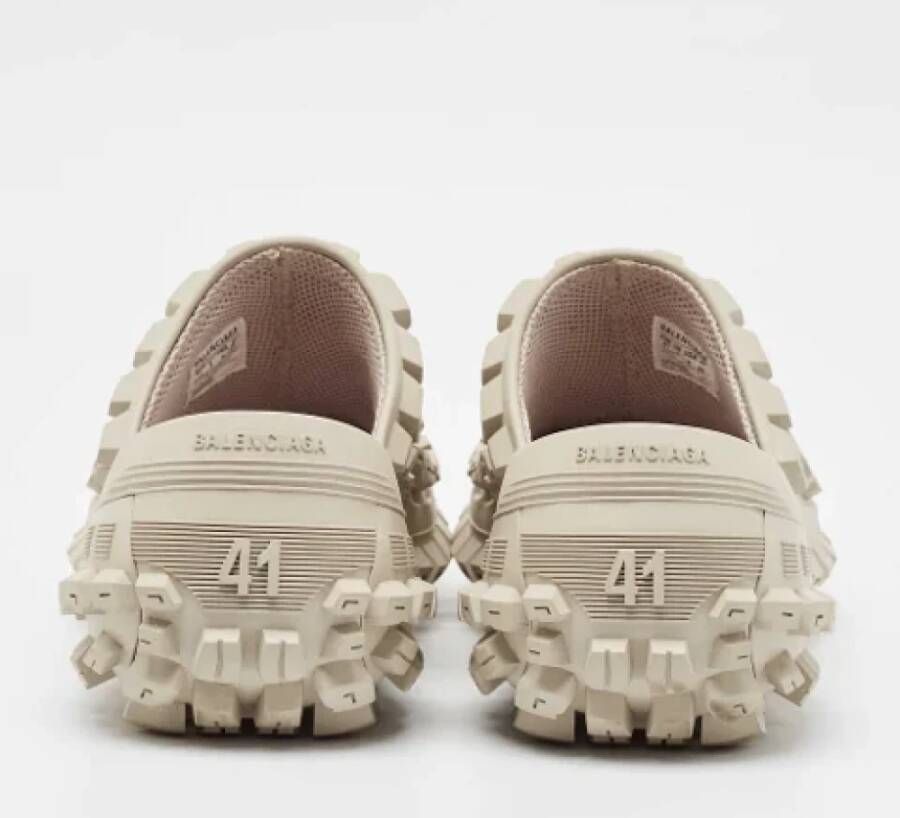 Balenciaga Vintage Pre-owned Rubber sandals Gray Heren
