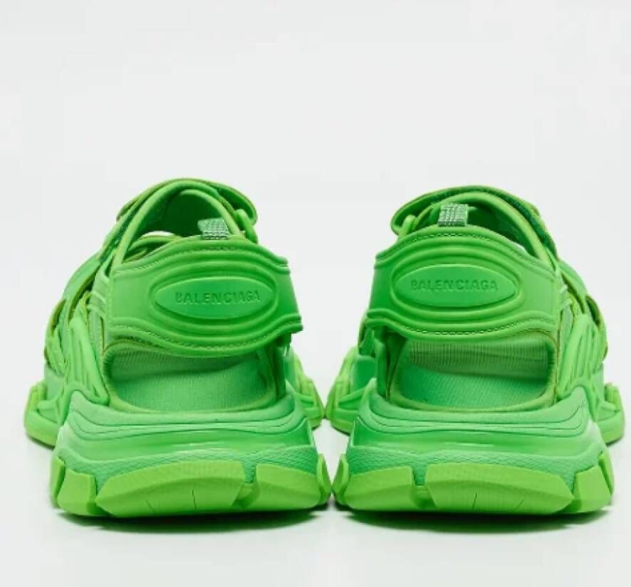 Balenciaga Vintage Pre-owned Rubber sandals Green Heren