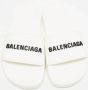Balenciaga Vintage Pre-owned Rubber sandals White Dames - Thumbnail 3