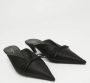 Balenciaga Vintage Pre-owned Satin heels Black Dames - Thumbnail 4