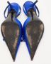 Balenciaga Vintage Pre-owned Satin heels Blue Dames - Thumbnail 4