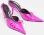 Balenciaga Vintage Pre-owned Satin heels Pink Dames - Thumbnail 4