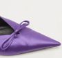Balenciaga Vintage Pre-owned Satin mules Purple Dames - Thumbnail 7