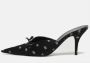 Balenciaga Vintage Pre-owned Satin sandals Black Dames - Thumbnail 2