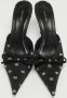 Balenciaga Vintage Pre-owned Satin sandals Black Dames - Thumbnail 3
