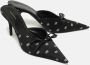 Balenciaga Vintage Pre-owned Satin sandals Black Dames - Thumbnail 4