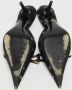 Balenciaga Vintage Pre-owned Satin sandals Black Dames - Thumbnail 6