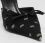Balenciaga Vintage Pre-owned Satin sandals Black Dames - Thumbnail 9