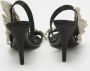 Balenciaga Vintage Pre-owned Satin sandals Black Dames - Thumbnail 3