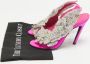 Balenciaga Vintage Pre-owned Satin sandals Pink Dames - Thumbnail 7