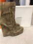 Balenciaga Vintage Pre-owned Suede boots Beige Dames - Thumbnail 8