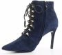 Balenciaga Vintage Pre-owned Suede boots Blue Dames - Thumbnail 4