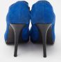 Balenciaga Vintage Pre-owned Suede boots Blue Dames - Thumbnail 5
