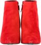 Balenciaga Vintage Pre-owned Suede boots Red Dames - Thumbnail 2