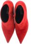 Balenciaga Vintage Pre-owned Suede boots Red Dames - Thumbnail 4