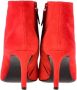 Balenciaga Vintage Pre-owned Suede boots Red Dames - Thumbnail 5