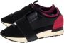 Balenciaga Vintage Pre-owned Suede sneakers Black Dames - Thumbnail 3
