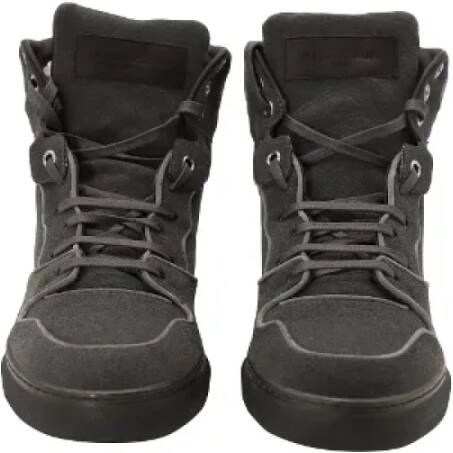 Balenciaga Vintage Pre-owned Suede sneakers Green Dames