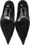 Balenciaga Vintage Pre-owned Velvet heels Black Dames - Thumbnail 3