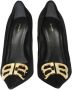 Balenciaga Vintage Pre-owned Velvet heels Black Dames - Thumbnail 7