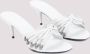 Balenciaga Gehakte pantoffels 'Cagole' White Dames - Thumbnail 3