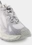 Balenciaga Witte Gebreide Sneaker met Versleten Effect - Thumbnail 2