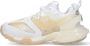 Balenciaga Witte sneakers met heldere zool Modern ontwerp - Thumbnail 2