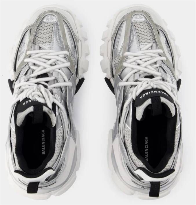 Balenciaga Zilveren Track Sneakers Synthetische Schoenen Gray Dames