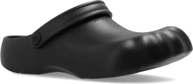 Balenciaga Zondag Slides Black Heren