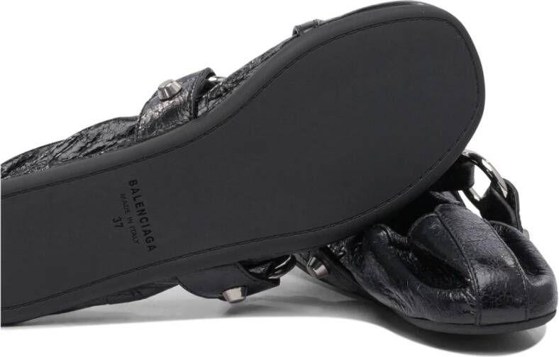 Balenciaga Zwarte Ballerina Flats Elegante Comfortabele Schoenen