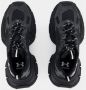 Balenciaga Zwarte Gebreide Sneakers met Reflecterende Details - Thumbnail 2
