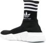 Balenciaga Zwarte hoge sneakers met Adidas samenwerking Black Dames - Thumbnail 5