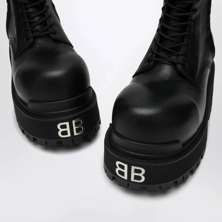 Balenciaga Zwarte Lage Laarzen Stivale Basso