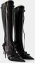 Balenciaga Boots & laarzen Cagole H90 Boots Leather Black in zwart - Thumbnail 9