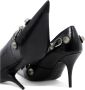 Balenciaga Zwarte Leren Hakken Pumps - Thumbnail 2