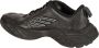 Balenciaga Zwarte leren sneakers met sportspictogram - Thumbnail 2