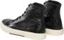 Balenciaga Leren sneakers met contrastlogo detail Black Dames - Thumbnail 1
