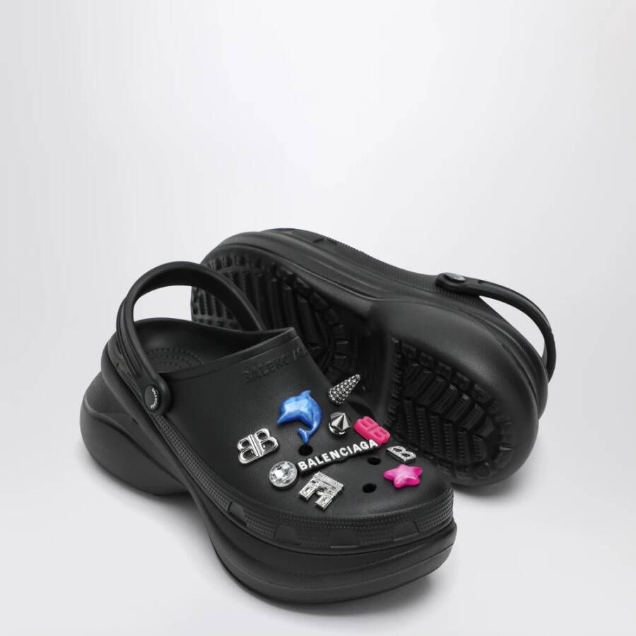 Balenciaga Zwarte Sandalen Sabot