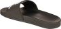 Balenciaga Zwarte Slide Sandalen met Unity Sports Icoon - Thumbnail 2