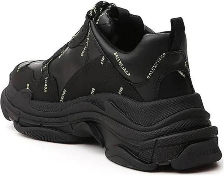 Balenciaga Zwarte Sneakers Aw24 Stijlvol Comfort