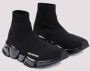 Balenciaga Zwarte Speed 2.0 LT Clearsole Sneakers Black Heren - Thumbnail 9