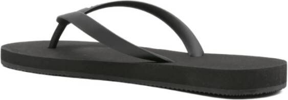 Balenciaga Zwarte Logo Sandalen