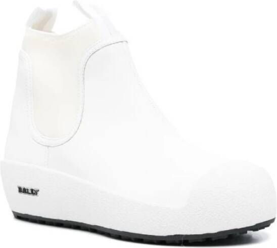 Bally Ankle Boots White Dames