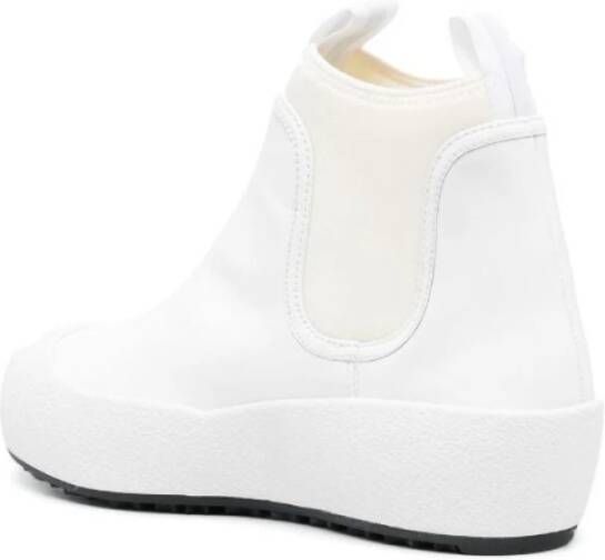 Bally Ankle Boots White Dames