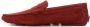 Bally Bordeaux Suede Penny Loafer Red Heren - Thumbnail 2